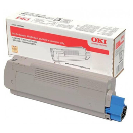 Toner original - OKI 46490608 - noir - (46490608)