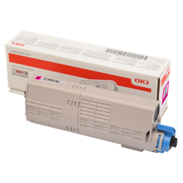 Toner original - OKI 46490606 - magenta - (46490606)
