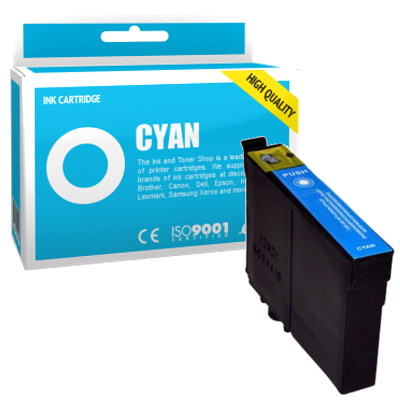 Cartouche d'encre compatible - EPSON 502XL - cyan - (C13T02W24010) - grande capacité