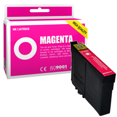 Cartouche d'encre compatible - EPSON 502XL - magenta - (C13T02W34010) - grande capacité