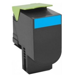 Toner compatible - LEXMARK 71B2HC0 - cyan - (71B2HC0)
