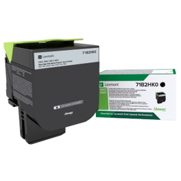 Toner original - LEXMARK 71B2HK0 - noir - (71B2HK0)