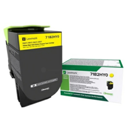 Toner original - LEXMARK 71B2HY0 - jaune - (71B2HY0)