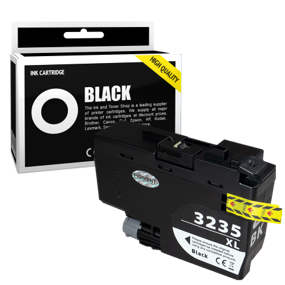 Cartouche d'encre compatible - BROTHER LC3235XLBK - noir - (LC3235XLBK) - grande capacité