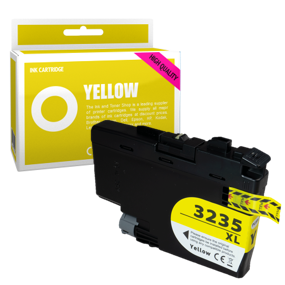 Cartouche d'encre compatible - BROTHER LC3235XLY - jaune - (LC3235XLY) - grande capacité