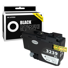 Cartouche d'encre compatible - BROTHER LC3239XLBK - noir - (LC3239XLBK) - grande capacité