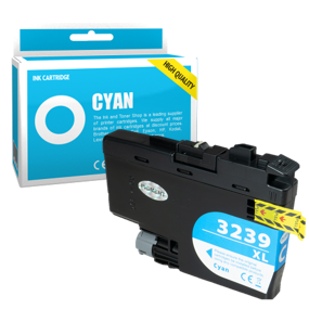 Cartouche d'encre compatible - BROTHER LC3239XLC - cyan - (LC3239XLC) - grande capacité