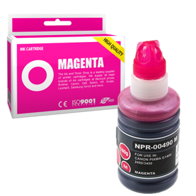 Cartouche d'encre compatible - CANON GI490M - magenta - (0665C001)