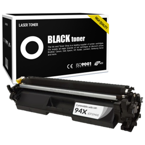 Toner compatible - HP 94X - noir - (CF294X)