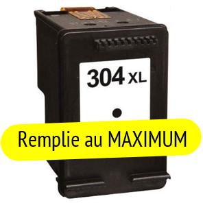 Cartouche d'encre compatible - HP 304XL - noir - (N9K08AE*) - Grande capacité