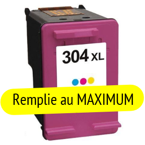 Cartouche d'encre compatible - HP 304XL - couleur - (N9K07AE*) - Grande capacité