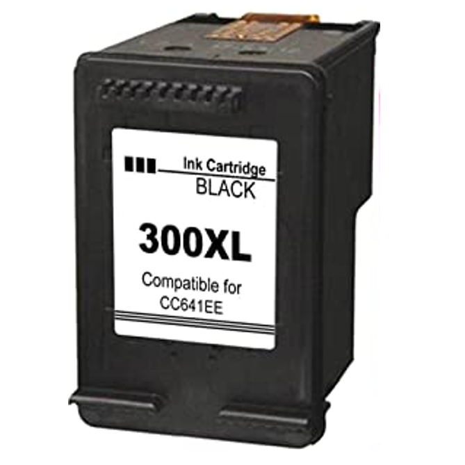 Cartouche d'encre compatible - HP 300XL - noir - (CC641EE) - grande capacité