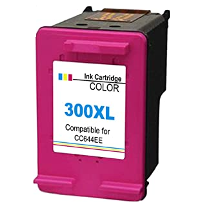 Cartouche d'encre compatible - HP 300XL - couleur - (CC644EE) - grande capacité