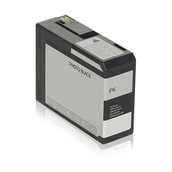 Cartouche d'encre compatible - EPSON T5801 - noir photo - (C13T580100)