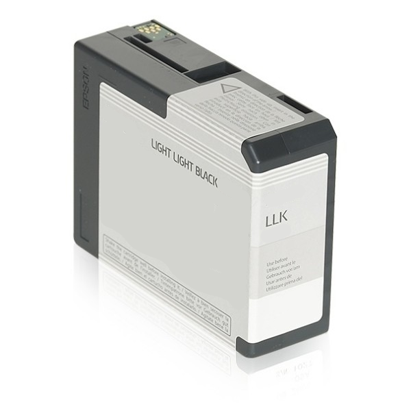 Cartouche d'encre compatible - EPSON T5809 - gris clair - (C13T580900)