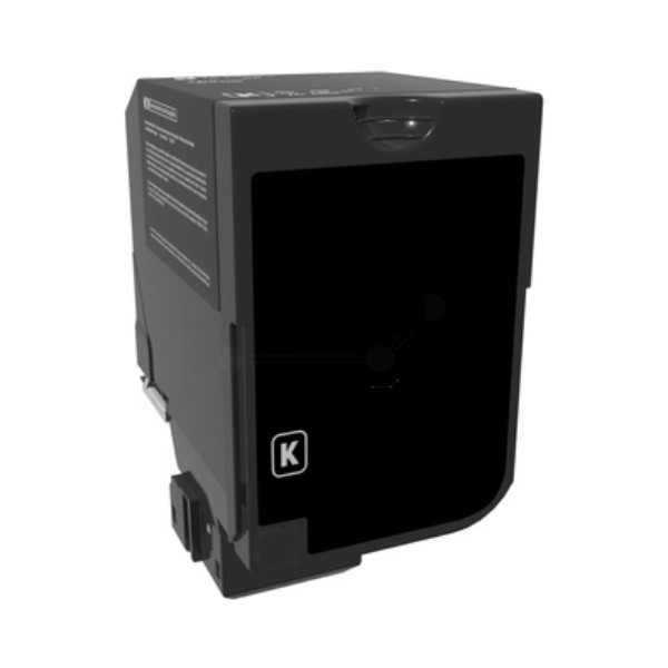 Toner compatible - LEXMARK 74C2SK0 - noir - (74C2SK0)