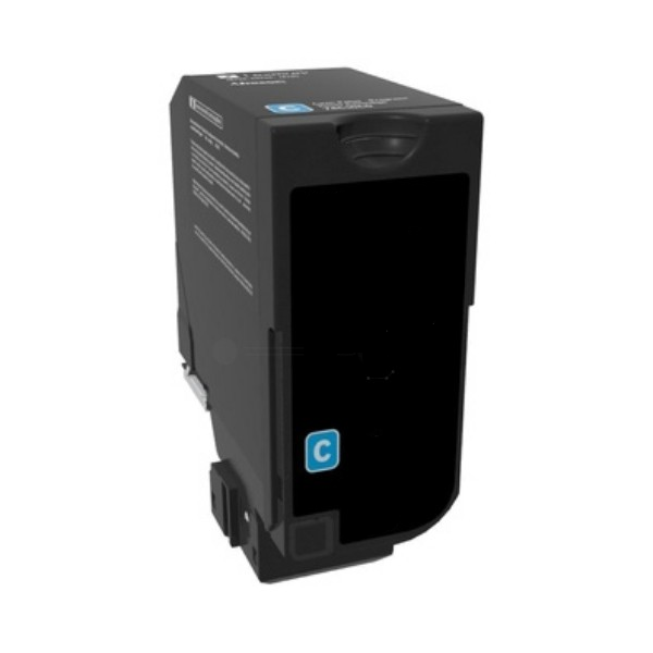 Toner compatible - LEXMARK 74C2SC0 - cyan - (74C2SC0) 