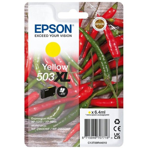 Cartouche d'encre originale - EPSON 503XL - jaune - (C13T09R44010) - grande capacité