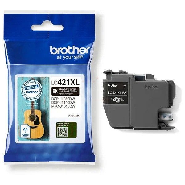 Cartouche d'encre originale - BROTHER LC421XLBK - noir - (LC-421XL-BK) - grande capacité