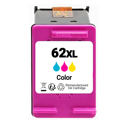 Cartouche d'encre compatible - HP 62XL - couleur - (C2P07AE)