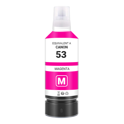 Bouteille d'encre compatible - CANON GI53M - magenta - (4681C001)