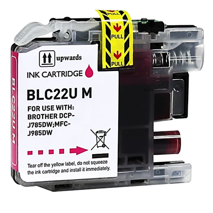 Cartouche d'encre compatible - BROTHER LC22UM - magenta - (LC22UM)